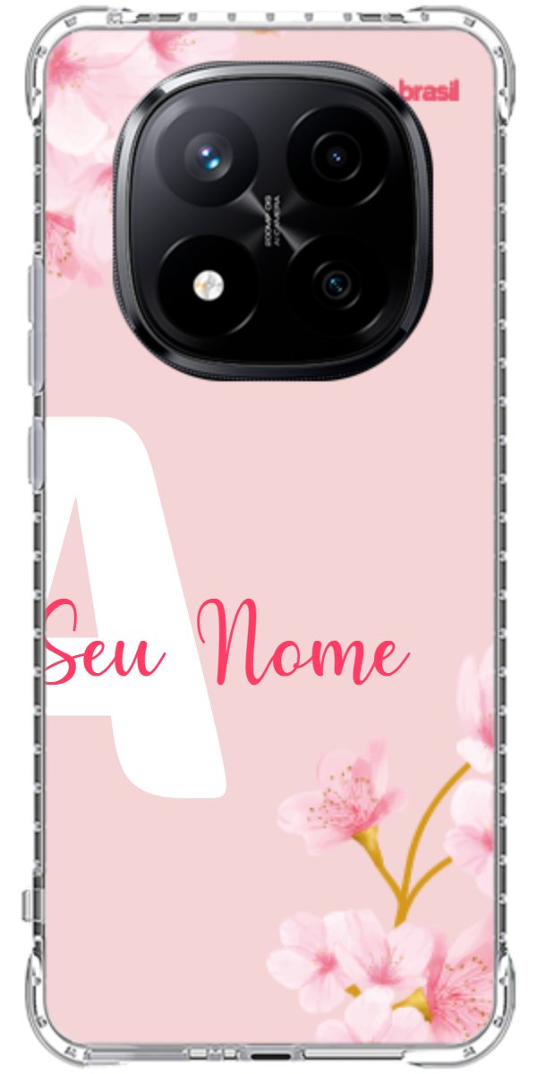 Capinha para Celular Cerejeira com Inicial