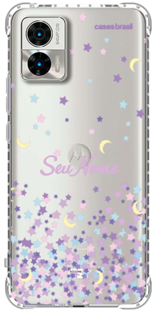 Capinha para Celular Estralas Flutuantes