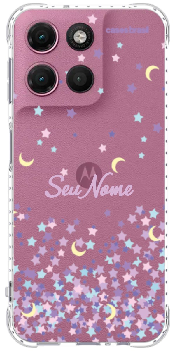 Capinha para Celular Estralas Flutuantes