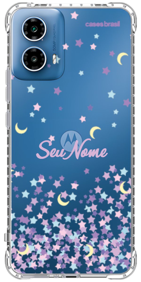 Capinha para Celular Estralas Flutuantes