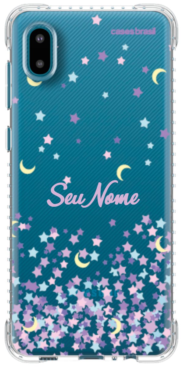 Capinha para Celular Estralas Flutuantes