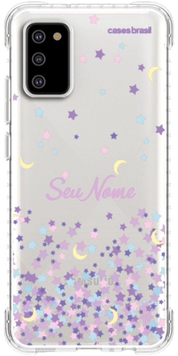 Capinha para Celular Estralas Flutuantes