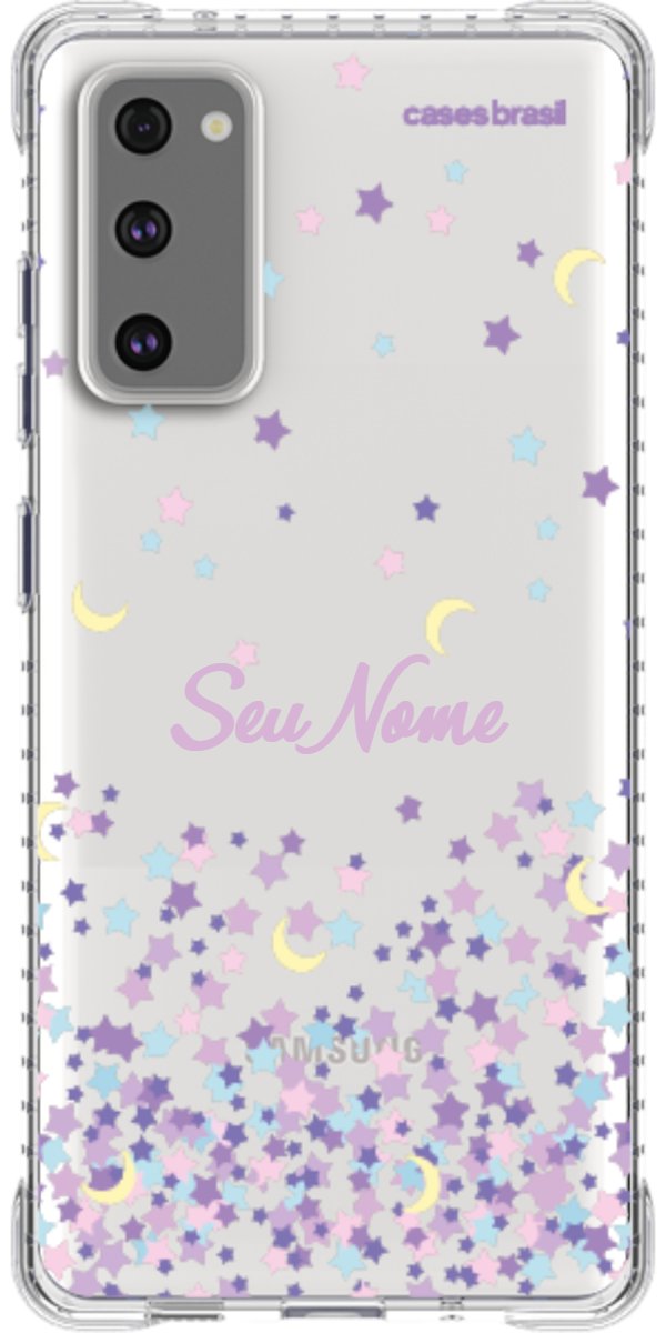 Capinha para Celular Estralas Flutuantes