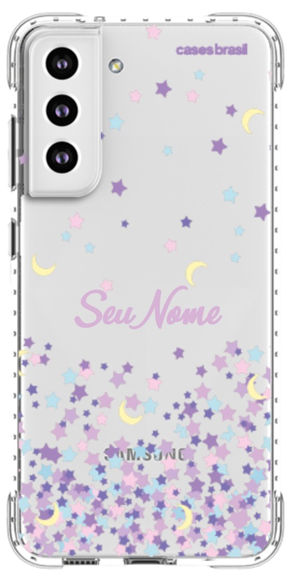 Capinha para Celular Estralas Flutuantes