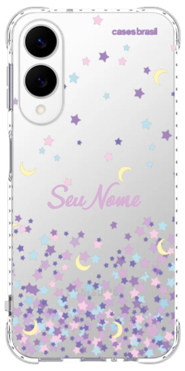 Capinha para Celular Estralas Flutuantes