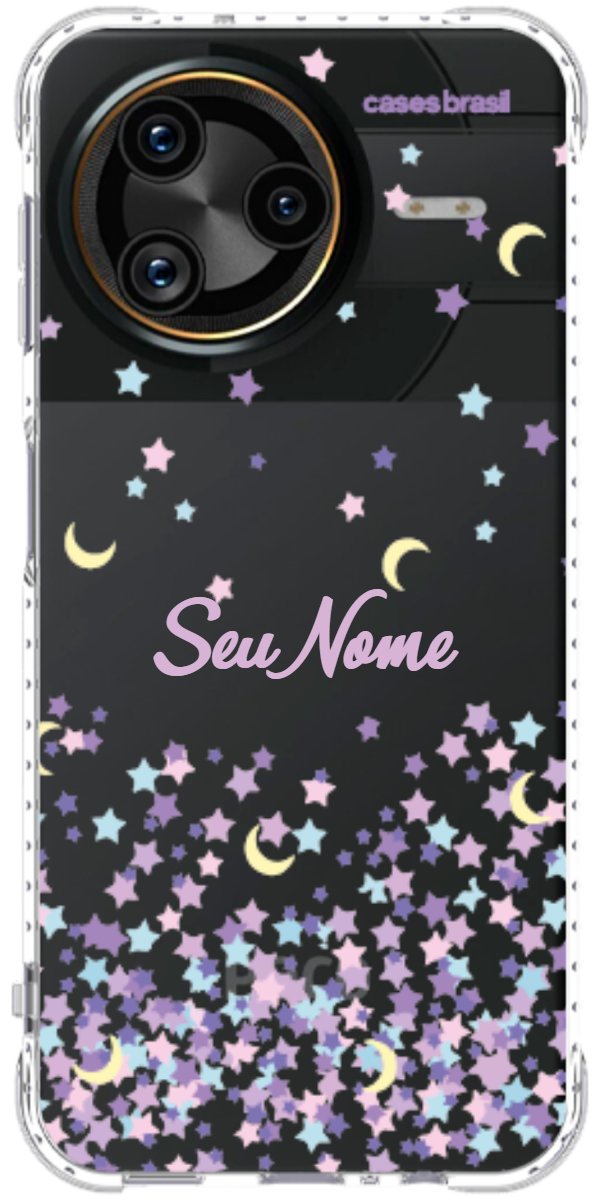 Capinha para Celular Estralas Flutuantes