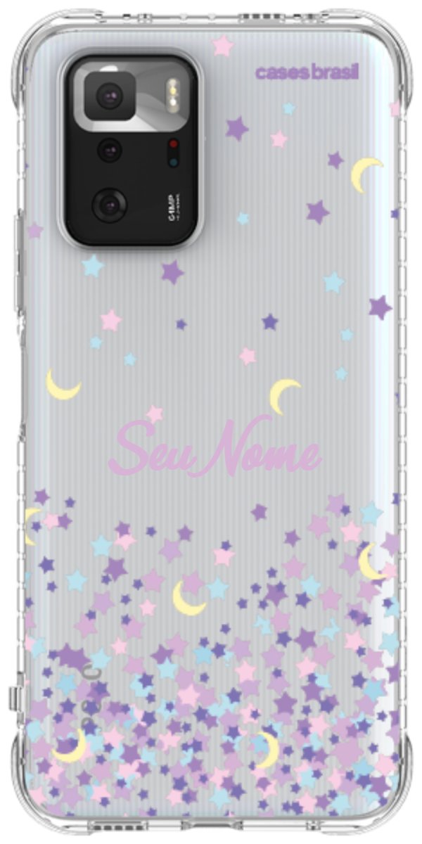 Capinha para Celular Estralas Flutuantes