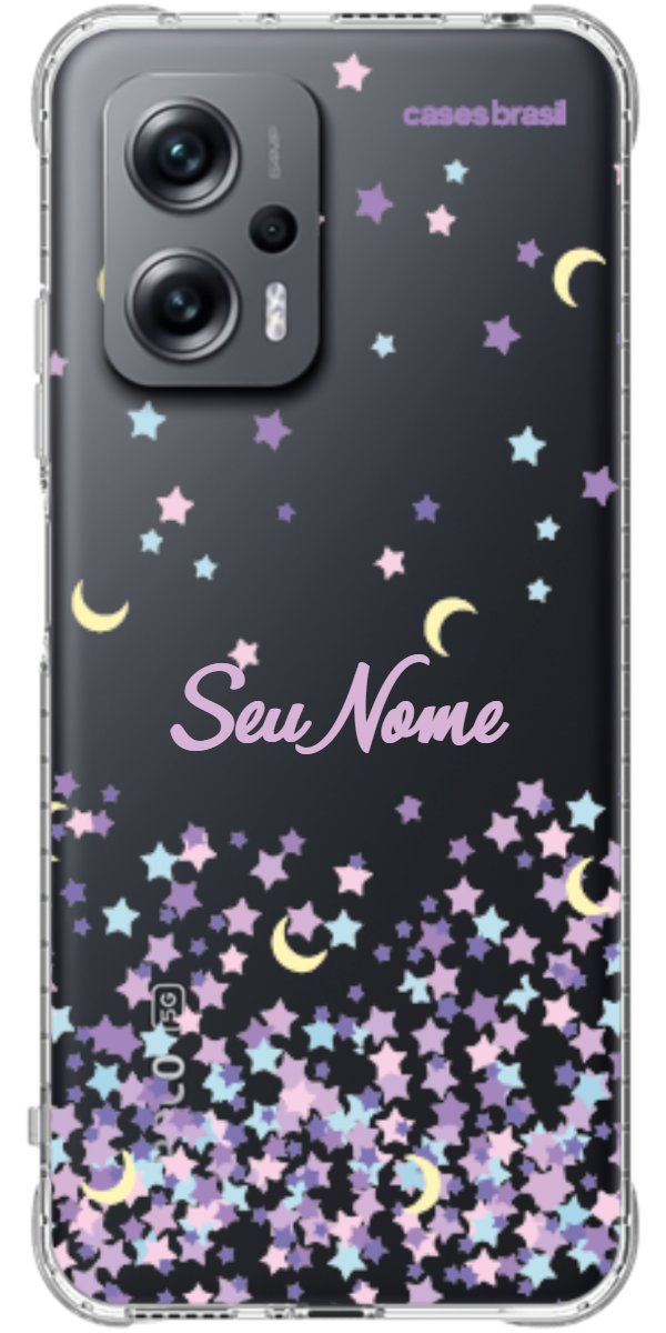 Capinha para Celular Estralas Flutuantes