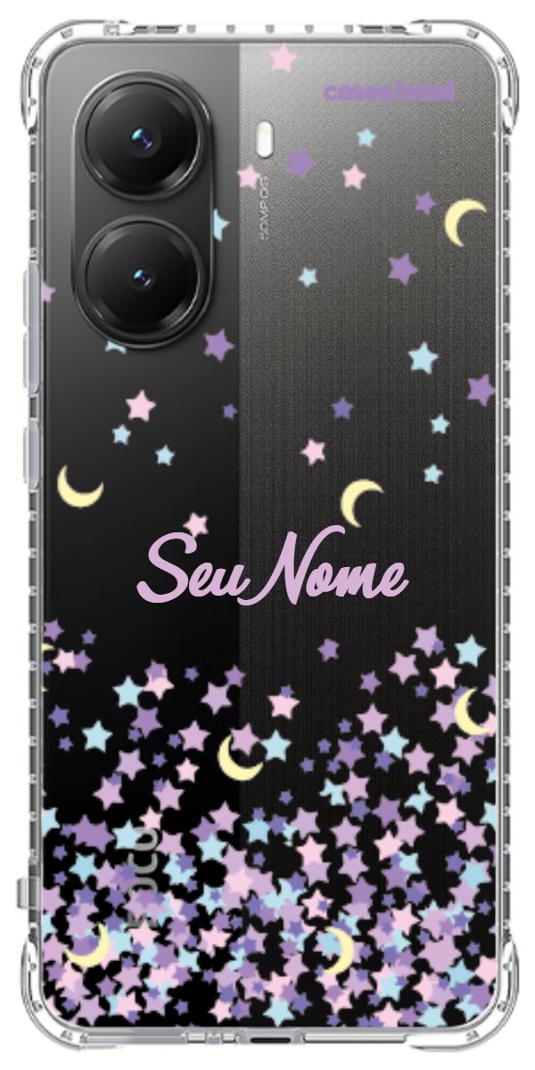 Capinha para Celular Estralas Flutuantes