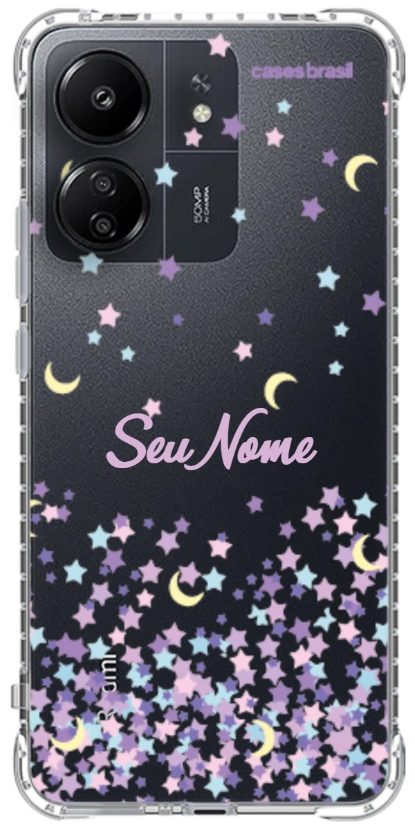 Capinha para Celular Estralas Flutuantes