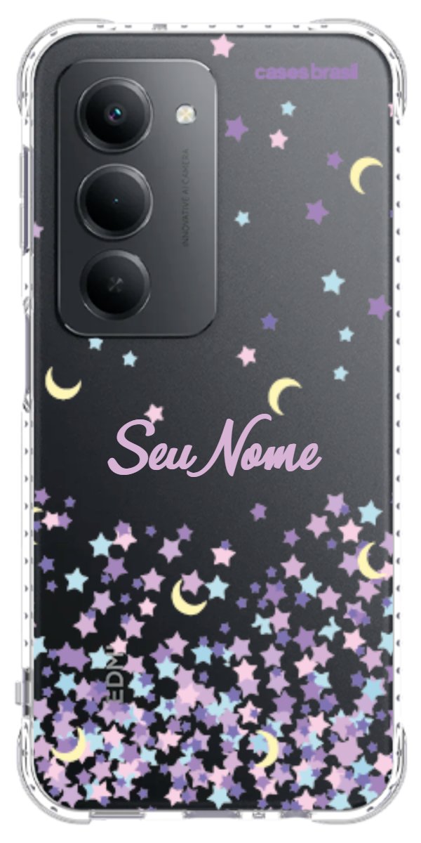 Capinha para Celular Estralas Flutuantes