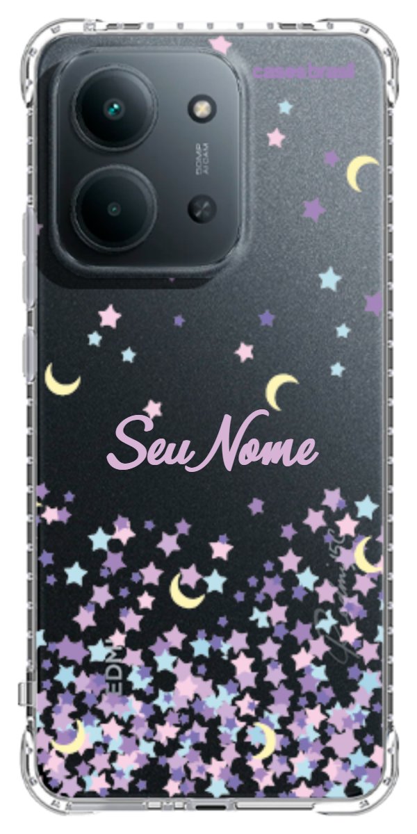 Capinha para Celular Estralas Flutuantes