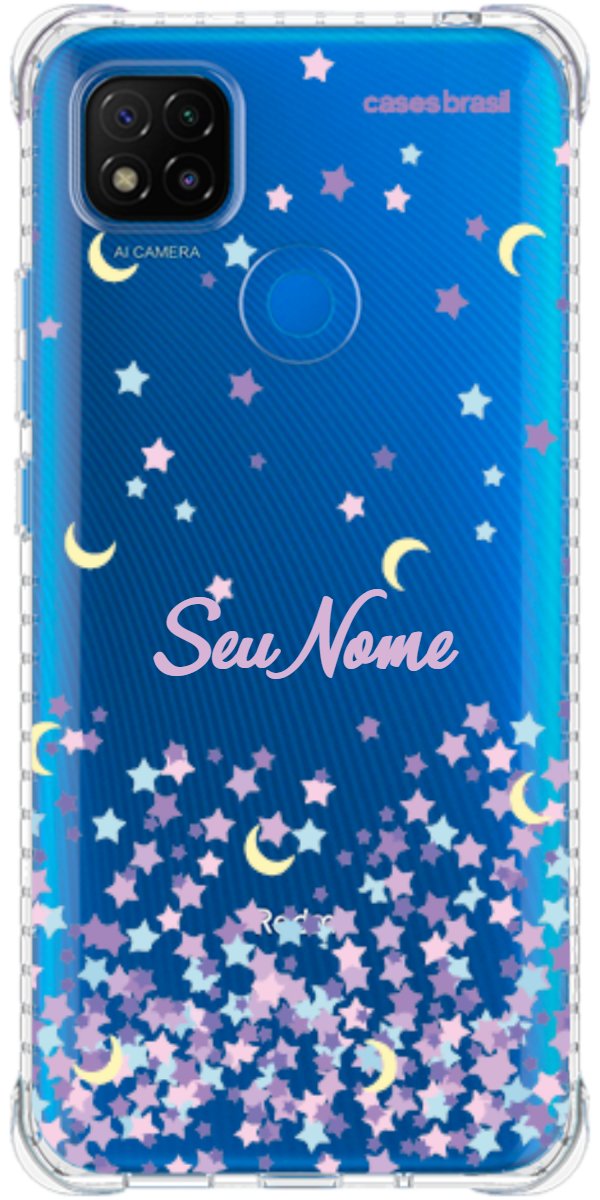 Capinha para Celular Estralas Flutuantes