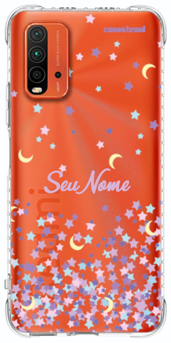 Capinha para Celular Estralas Flutuantes