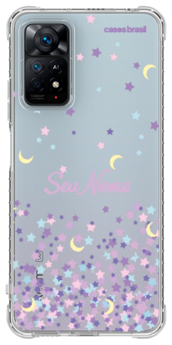 Capinha para Celular Estralas Flutuantes