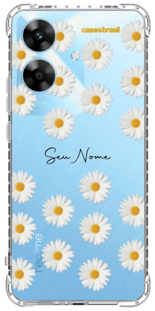 Capinha para Celular Margaridas