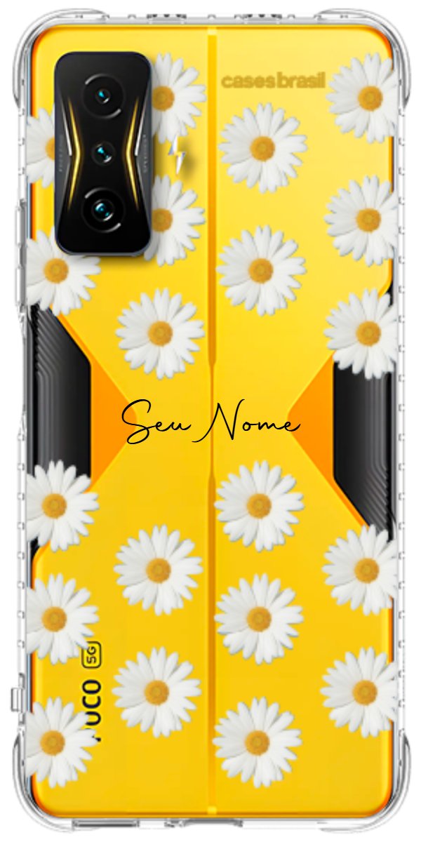 Capinha para Celular Margaridas