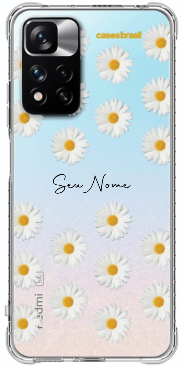 Capinha para Celular Margaridas
