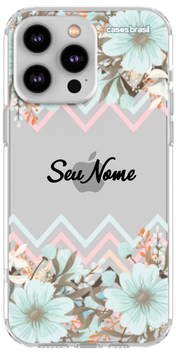 Capinha para Celular Flores de Verão