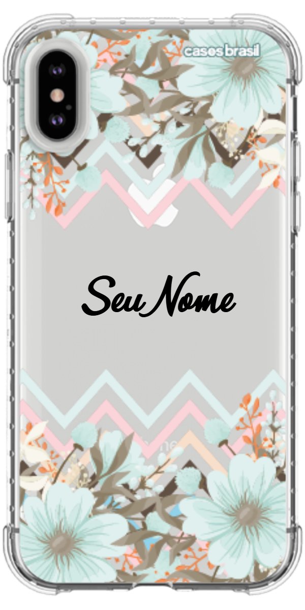 Capinha para Celular Flores de Verão