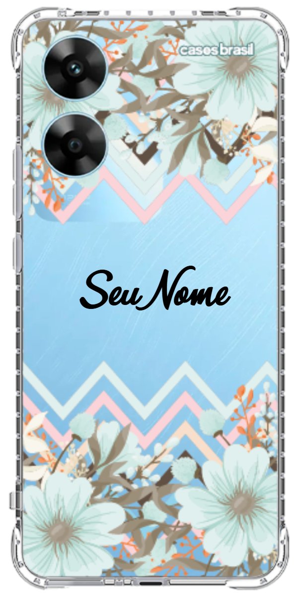 Capinha para Celular Flores de Verão