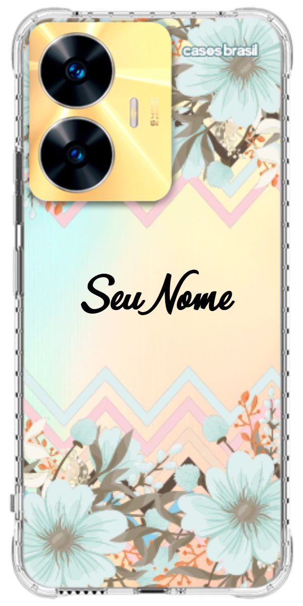 Capinha para Celular Flores de Verão