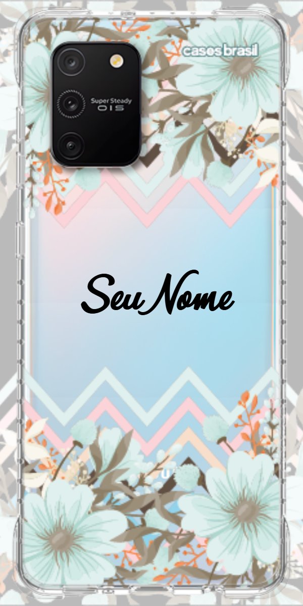 Capinha para Celular Flores de Verão