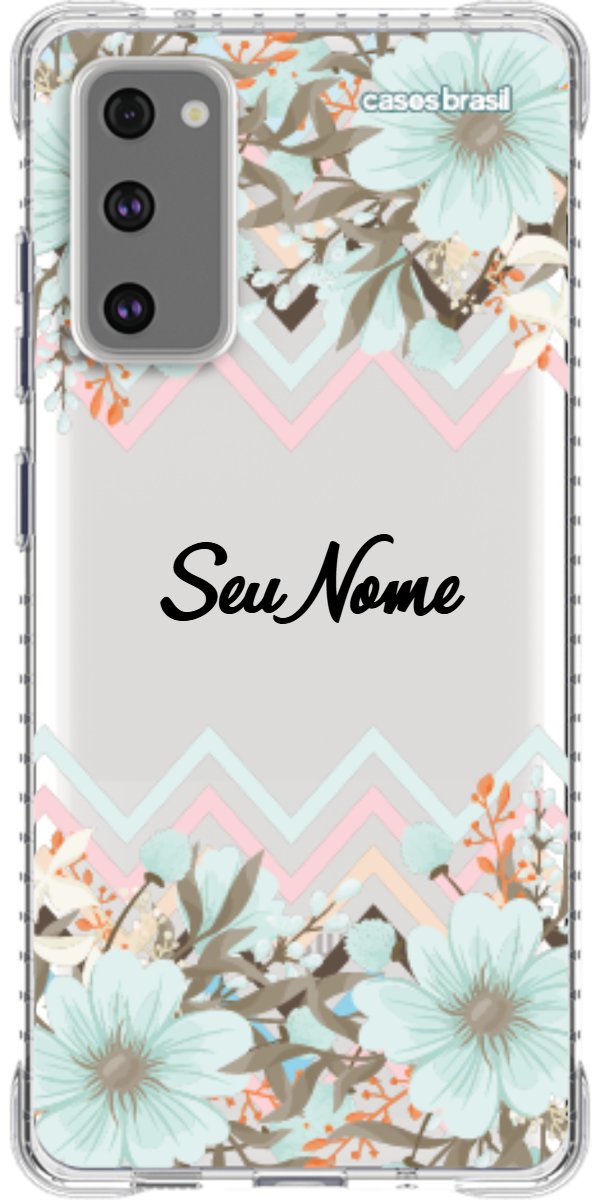 Capinha para Celular Flores de Verão