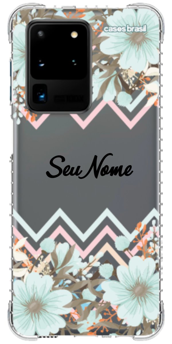 Capinha para Celular Flores de Verão
