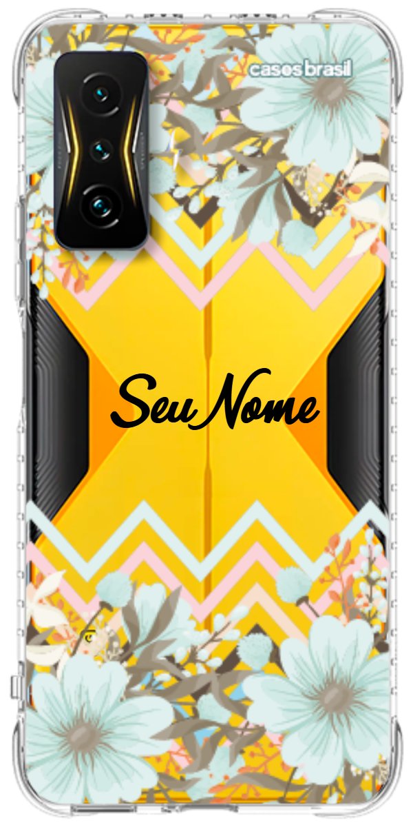 Capinha para Celular Flores de Verão