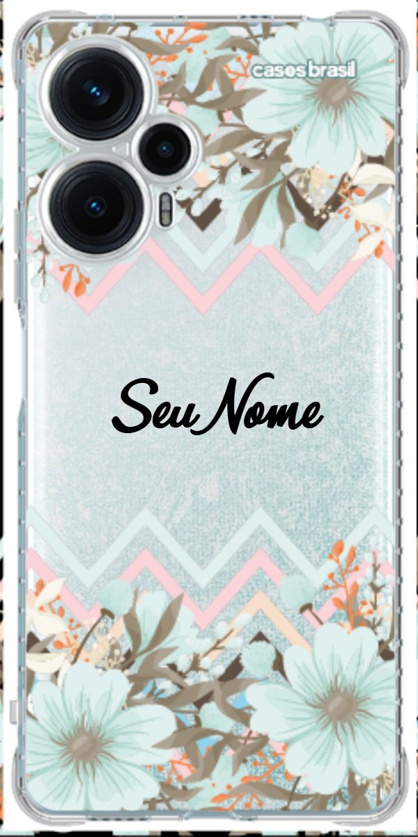 Capinha para Celular Flores de Verão