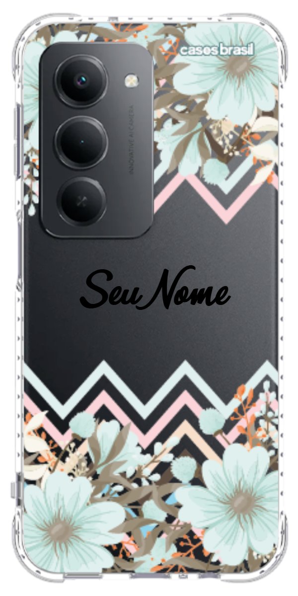 Capinha para Celular Flores de Verão