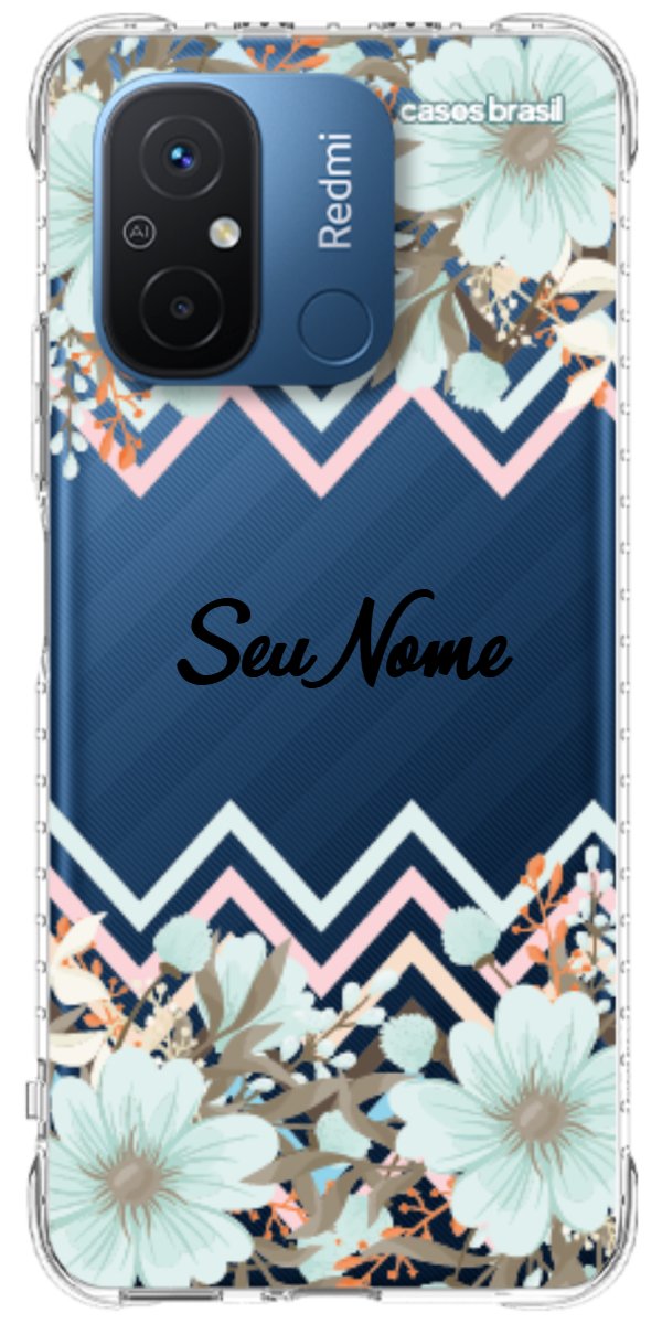 Capinha para Celular Flores de Verão