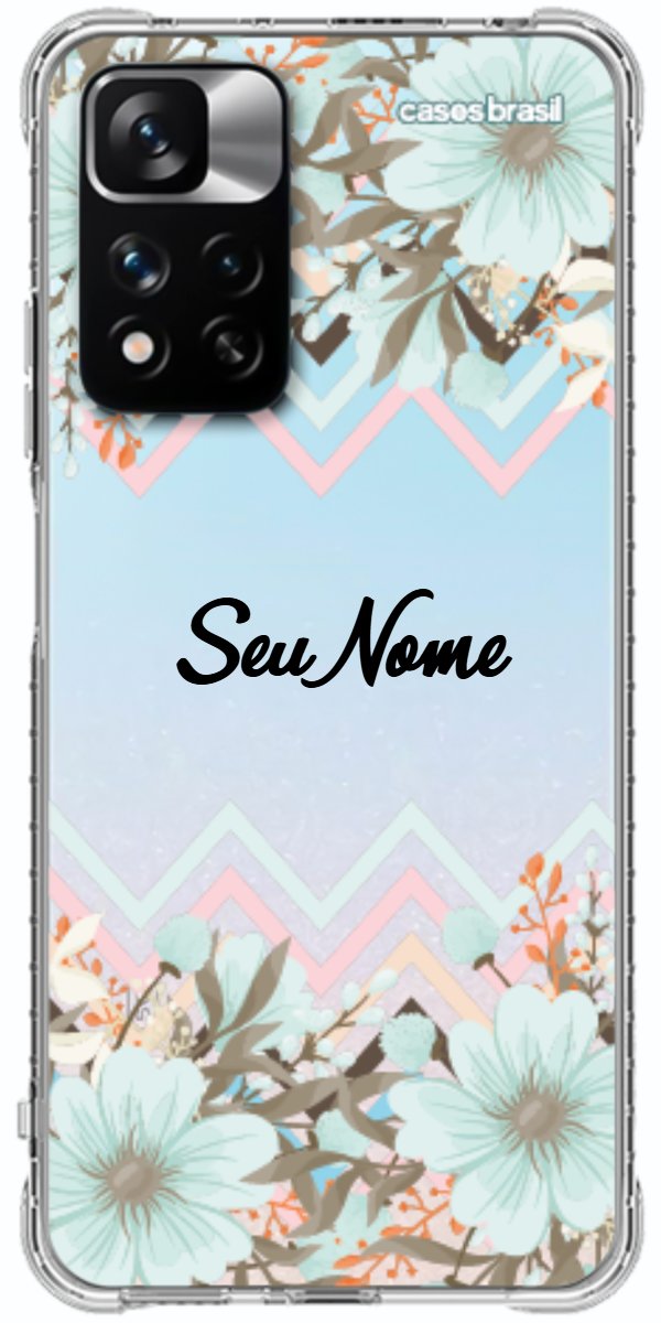 Capinha para Celular Flores de Verão