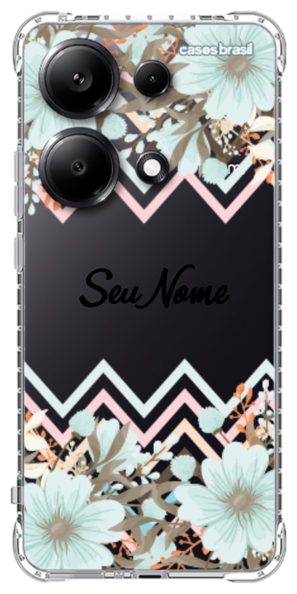 Capinha para Celular Flores de Verão