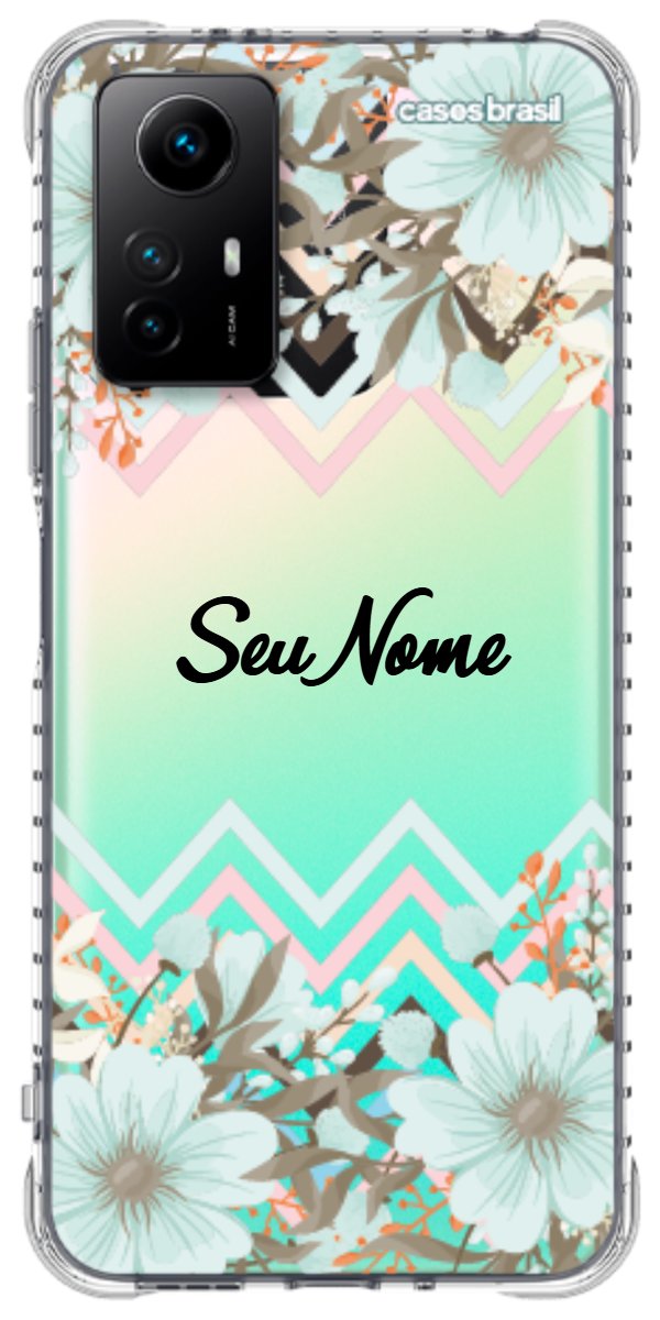 Capinha para Celular Flores de Verão