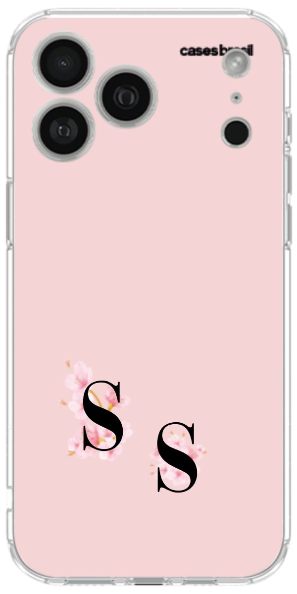 Capinha para Celular Flores Rose