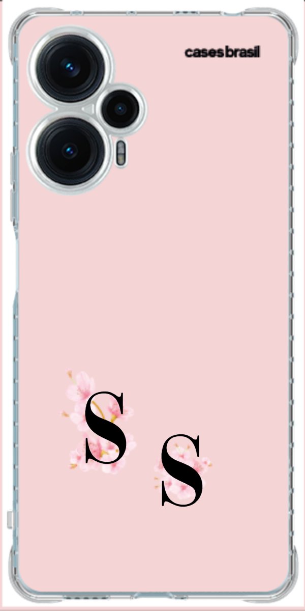 Capinha para Celular Flores Rose