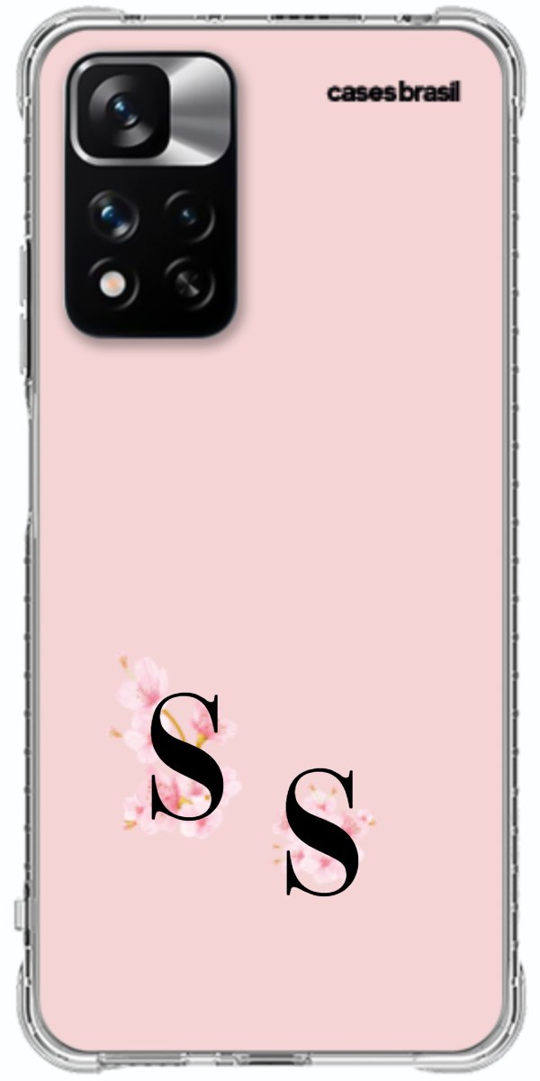 Capinha para Celular Flores Rose