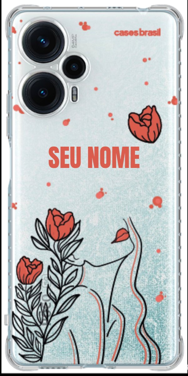 Capinha para Celular Mulher Florida