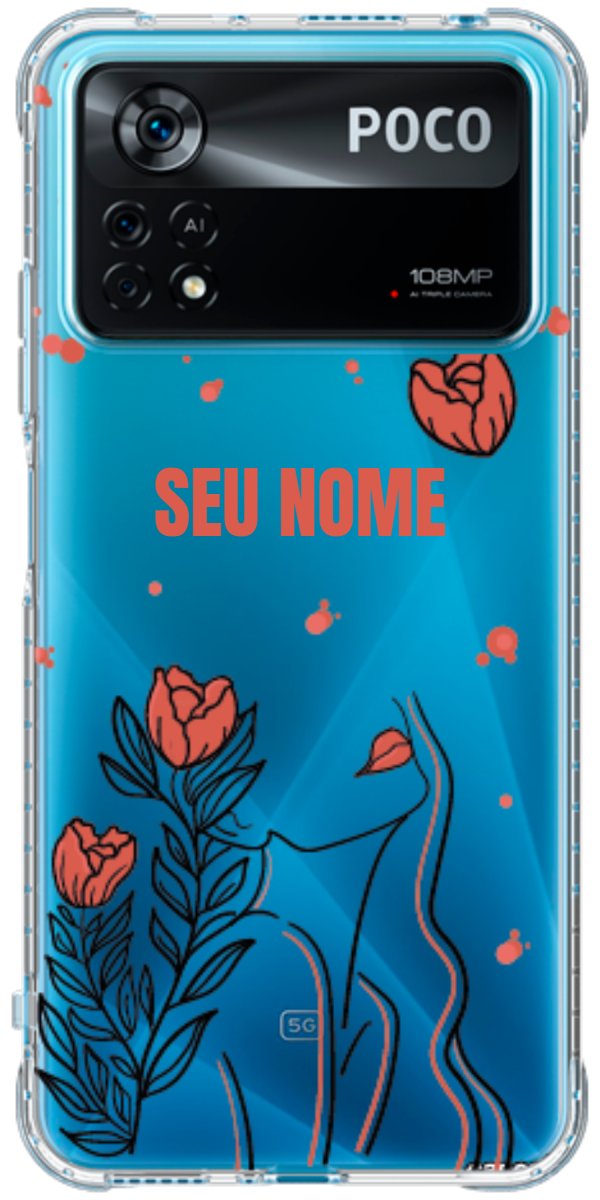 Capinha para Celular Mulher Florida