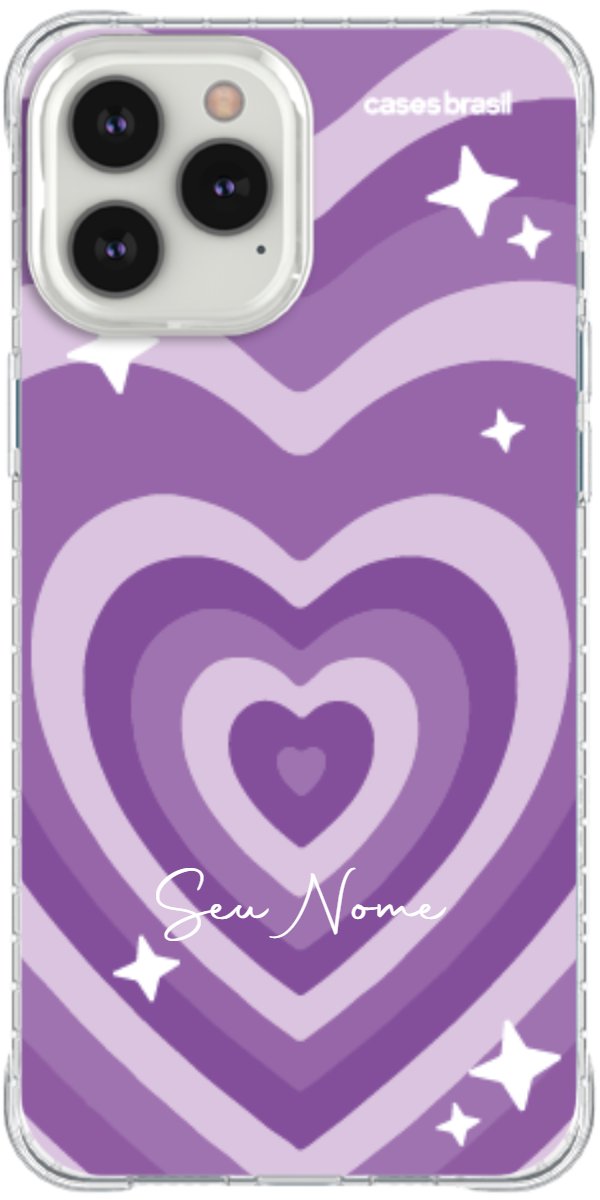 Capinha para Celular Amor Roxinho
