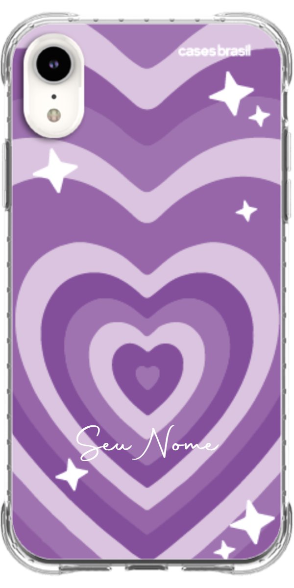 Capinha para Celular Amor Roxinho