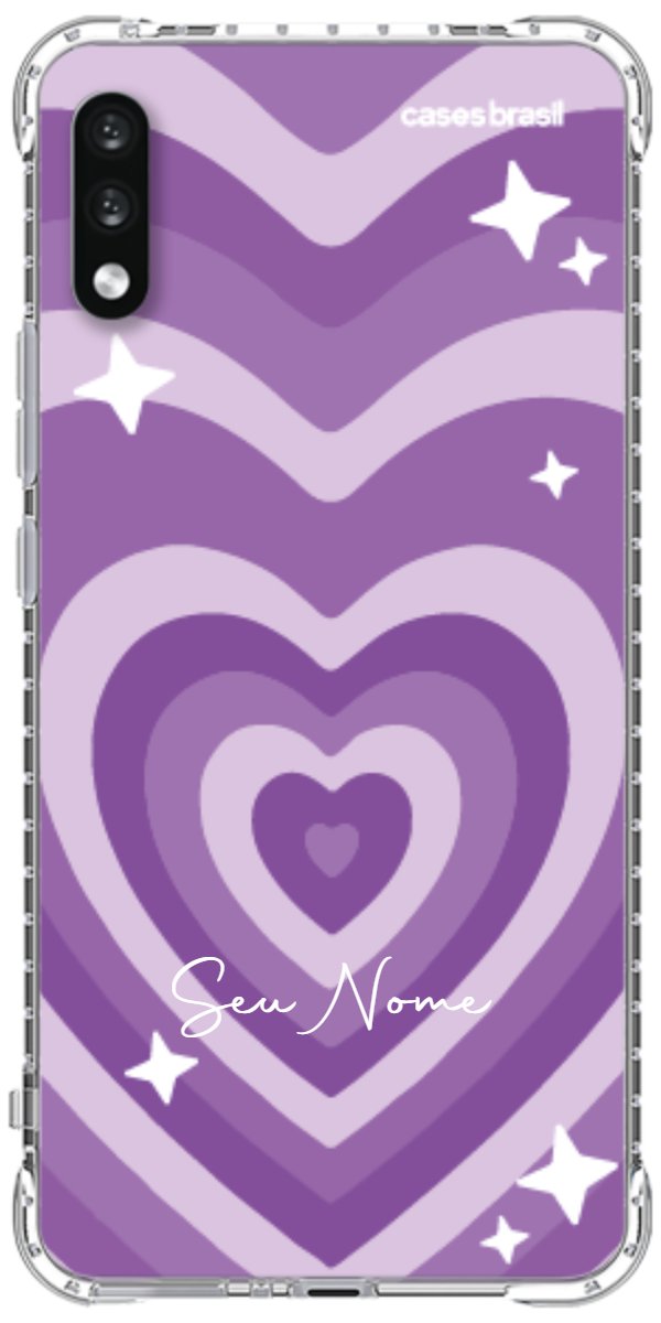 Capinha para Celular Amor Roxinho