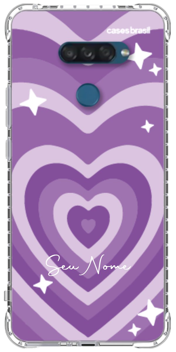 Capinha para Celular Amor Roxinho