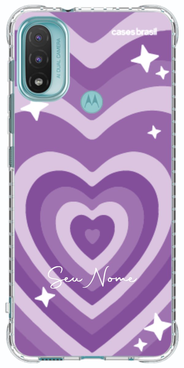 Capinha para Celular Amor Roxinho
