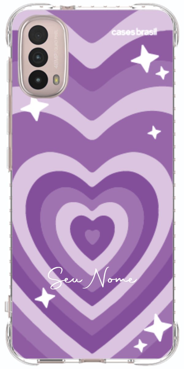 Capinha para Celular Amor Roxinho