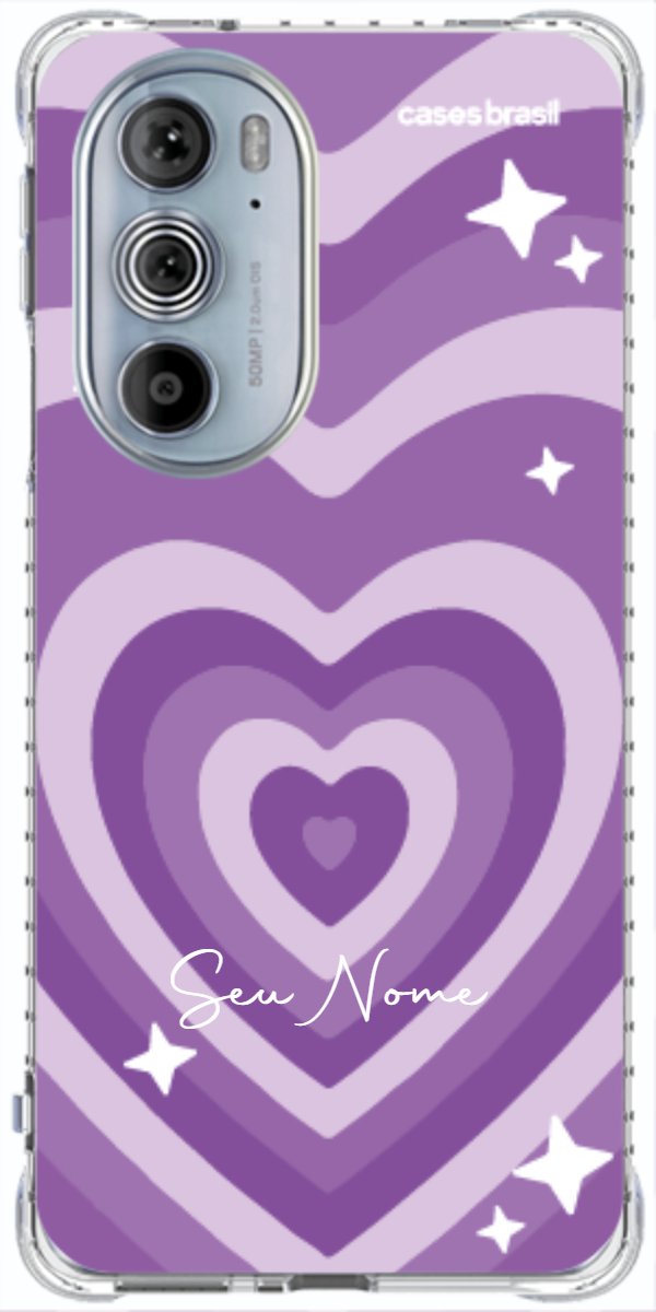 Capinha para Celular Amor Roxinho