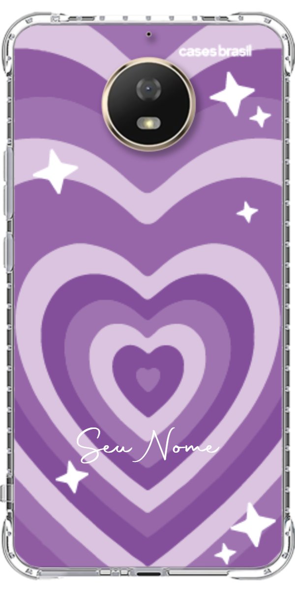 Capinha para Celular Amor Roxinho