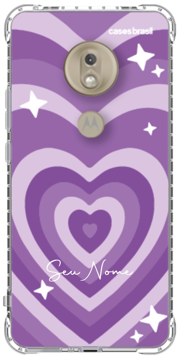 Capinha para Celular Amor Roxinho